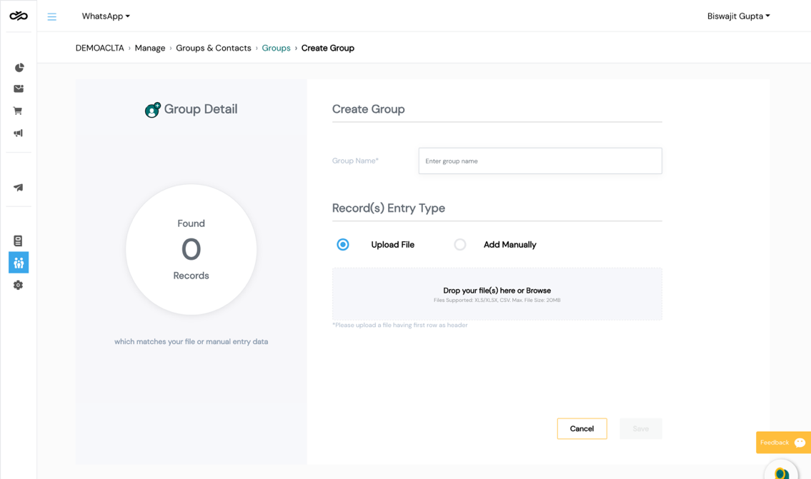 Create Group