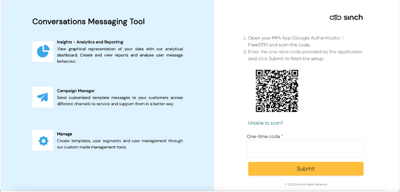 MFA Authentication Setup