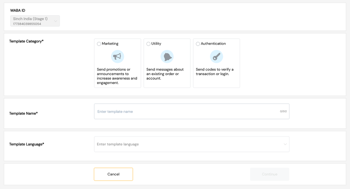 Template Builder